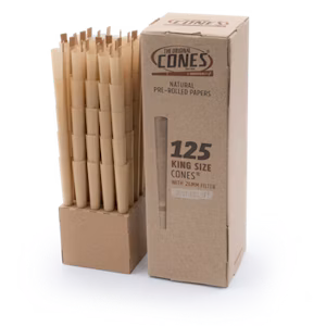 Natural Pre Rolled Cones® Brown King Size