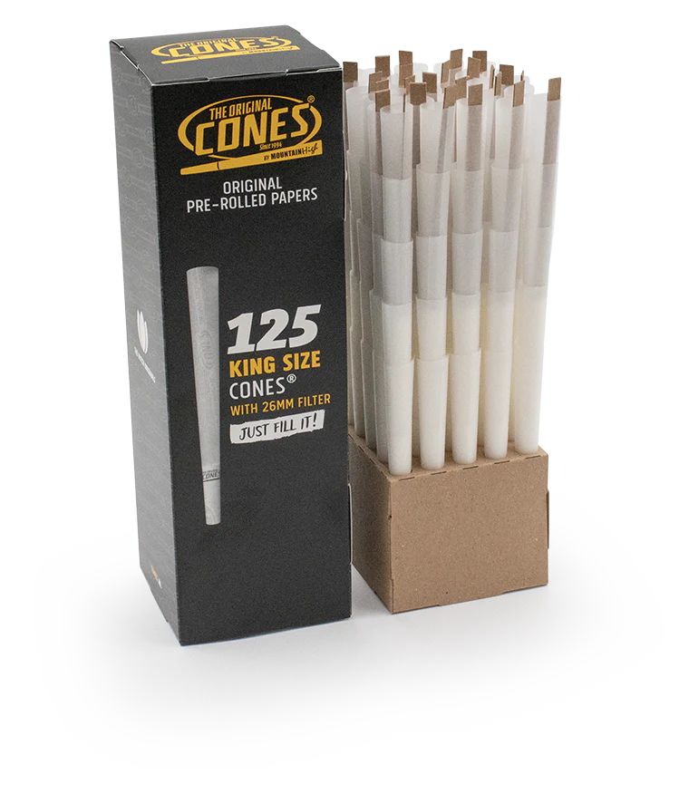Original Pre Rolled Cones® White King Size 125szt.