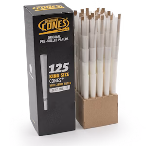 Original Pre Rolled Cones® Weiß King Size 125 Stück