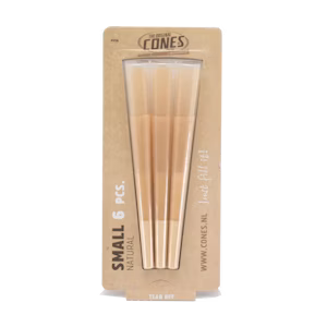 Natural Pre Rolled Cones® Braun Klein 1¼ Größe 6er Blisterpackung