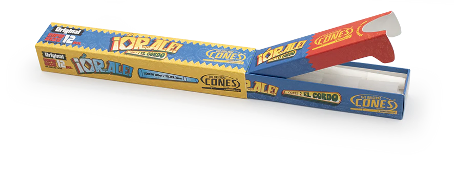 Original Pre Rolled Cones® White Bomb Size Oral 12szt