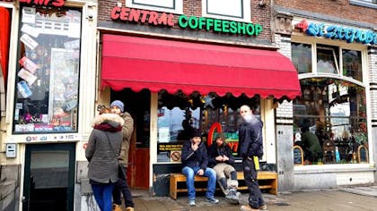 Coffeeshop Central in Amsterdam